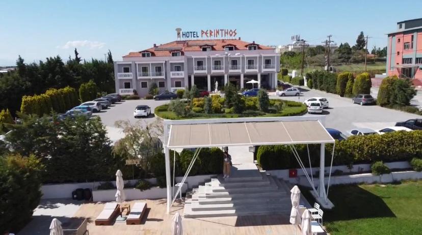 Perinthos Hotel Anchialos Eksteriør billede